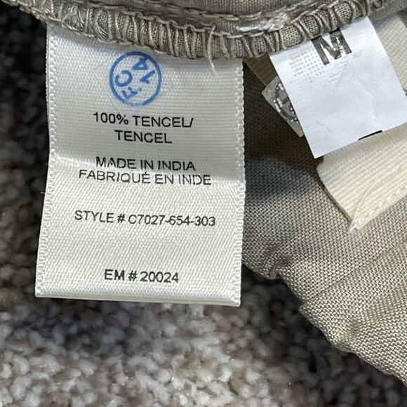 minimalist flowy comfortable pull on lounge Cloth & stone wide leg pants Medium - Picture 4 of 11